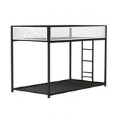 Southall Twin/Twin Metal Bunk Bed Model Fm-Bk1201Bk-Tt By Furniture Of America